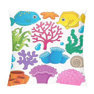 Personality  Coral Reef Theme Collection 1 Pillow Covers