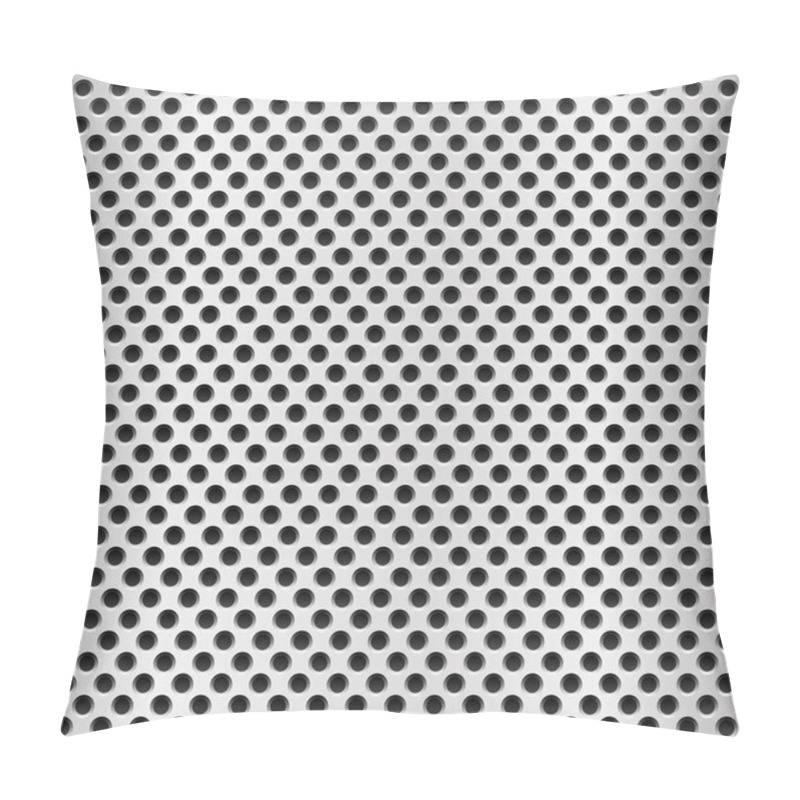 Personality  Seamless Metal Abstract Background Pillow Covers