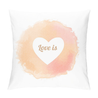 Personality  Rose Watercolor Stain Pillow Covers