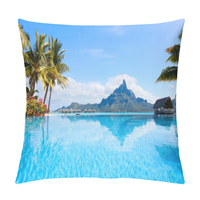 Personality  Bora Bora Landscape Pillow Covers