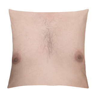 Personality  A Man Hairy Chest Pillow Covers