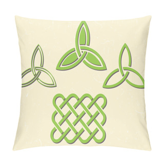 Personality  Celtic Style Knots Pillow Covers