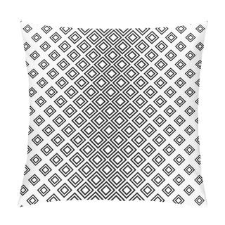 Personality  Seamless Monochrome Square Pattern Design Pillow Covers