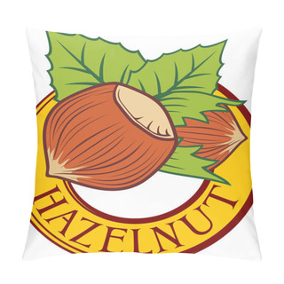 Personality  Hazelnut Label Pillow Covers