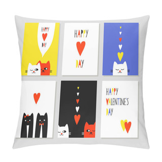 Personality  Happy Love Day.   Pillow Covers