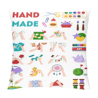 Personality  Handmade Flat Set Pillow Covers