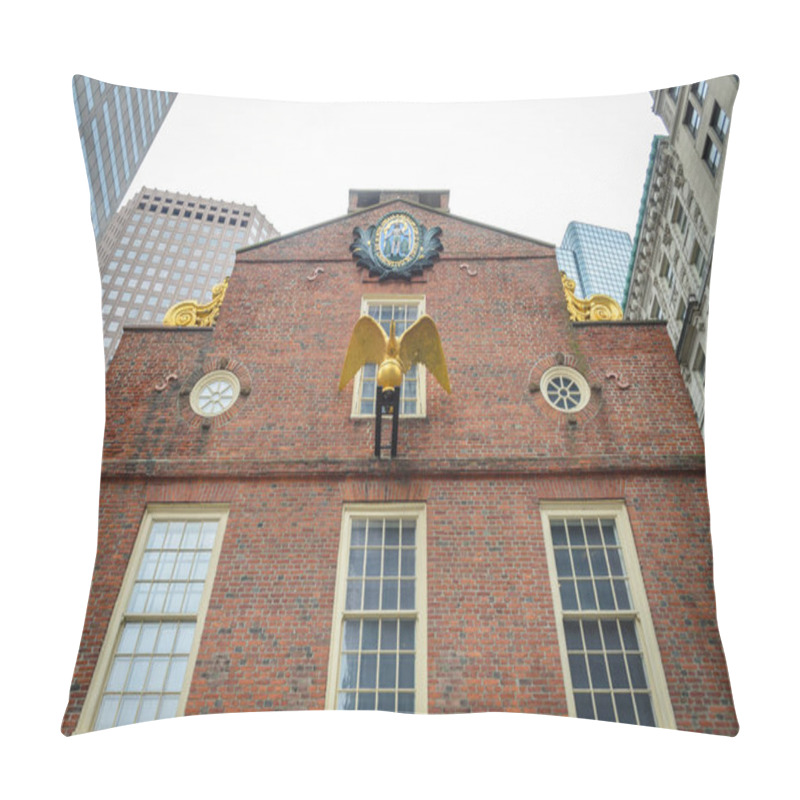 Personality  Old State House, National Historical Landmark pillow covers