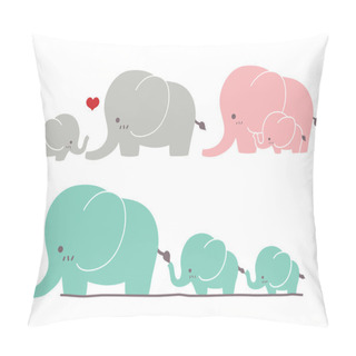 Personality  Cute Elephant Pillow Covers
