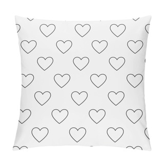Personality  Heart Seamless Minimal Pattern Pillow Covers