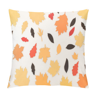 Personality  Various Autumnal Leaves Pillow Covers