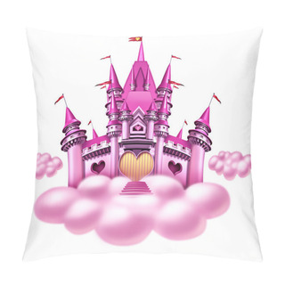 Personality  Fantasy Cloud Castle Pillow Covers