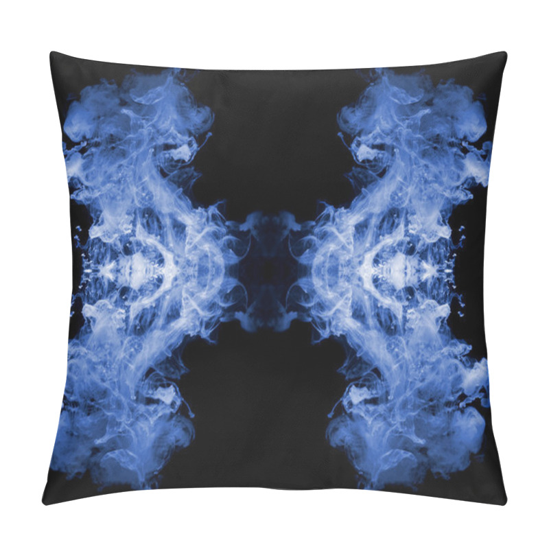 Personality  Blue Ink Patterns. Pillow Covers