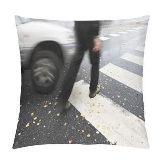 Personality  Dangerous Crossing Pillow Covers