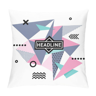 Personality  Abstract Geometric Template Pillow Covers