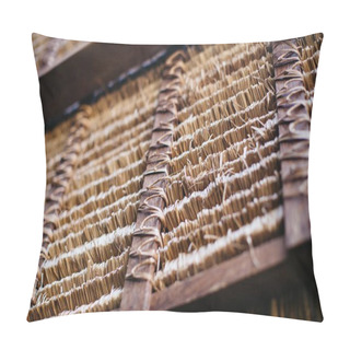Personality  Traditional Balinese Alang Alang Roof In Bali, Indonesia Pillow Covers