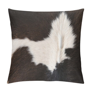 Personality  Cattle Skin Texture Black And White Pattern Pillow Covers