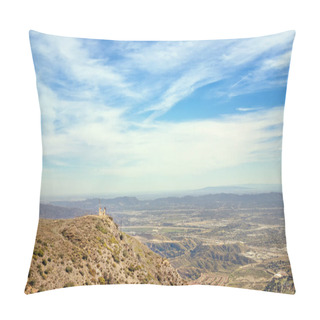 Personality  View Of San Fernando Valley Pillow Covers
