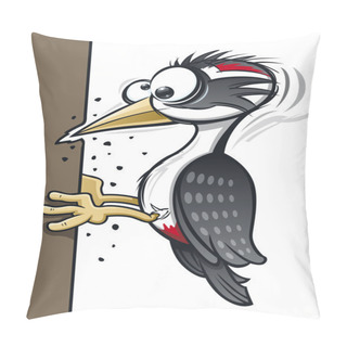 Personality  Cartoon Woodpecker Pillow Covers