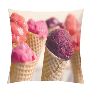 Personality  Fruit Ice Cream Pillow Covers