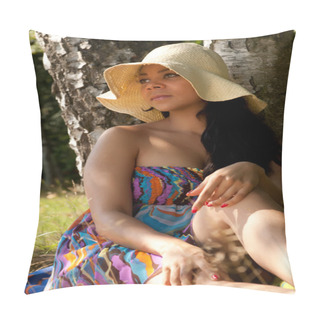 Personality  Girl In The Sun Pillow Covers