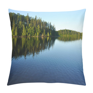 Personality  Reflections On A Wilderness Lake Pillow Covers