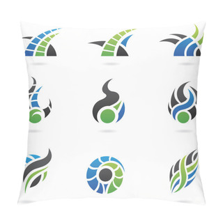 Personality  Dynamic Icons Pillow Covers