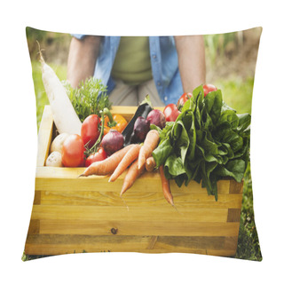 Personality  Box Filled Fresh Vegetable Pillow Covers