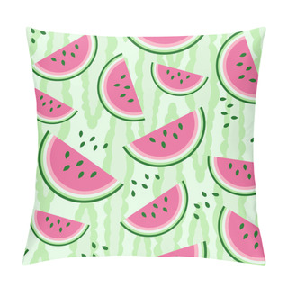 Personality  Watermelon Seamless Pattern Pillow Covers