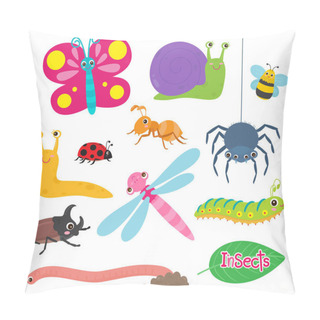 Personality  Insects Are Small Animals.  Pillow Covers