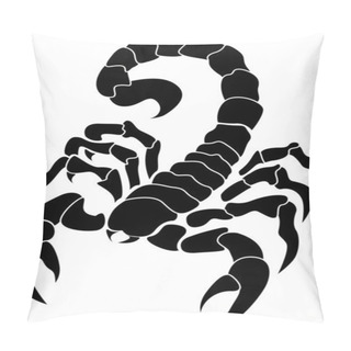 Personality  Vector Image Scorpion Pillow Covers