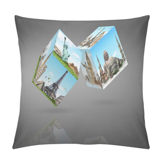 Personality  Dices Game Travel Concept Pillow Covers