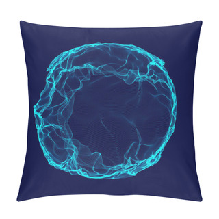 Personality  Space-time Portal. Abstract Grid Wormhole. Futuristic 3d Portal. Cosmic Wormhole. Funnel-shaped Tunnel. Spiral Technology. 3d Rendering Pillow Covers