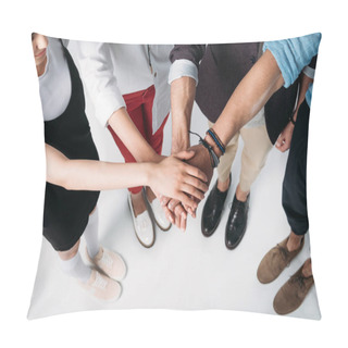 Personality  Friends Putting Hands Together Pillow Covers