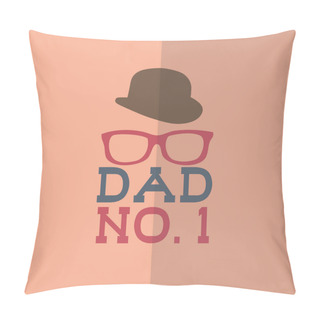 Personality  Father's Day Poster Pillow Covers