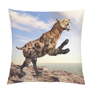 Personality  The Smilodon Pillow Covers