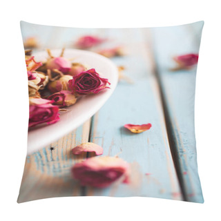 Personality  Beautiful Dried Roses  Pillow Covers