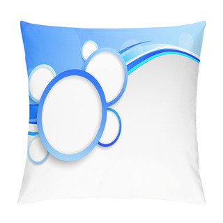 Personality  Abstract Background With Circles Pillow Covers