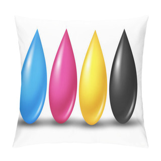 Personality  CMYK Concept Pillow Covers