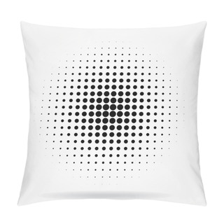 Personality  Halftone Dots Radial Pillow Covers