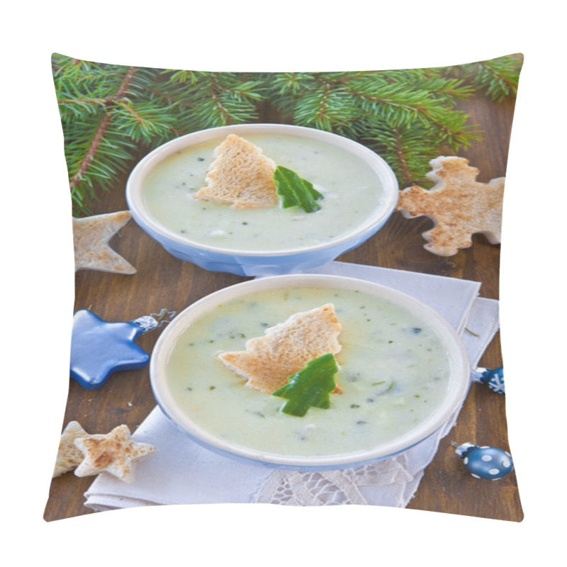 Personality  Creamy vegetable soup pillow covers