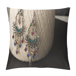 Personality  Earrings Pillow Covers