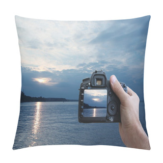 Personality  Digital Photo Camera Pillow Covers