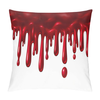 Personality  Blood Liquid Dripping Pillow Covers
