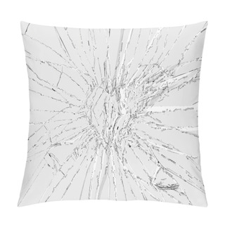 Personality  Shattered Glass Heart Shape Pillow Covers