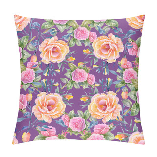 Personality  Floral Pattern Pillow Covers