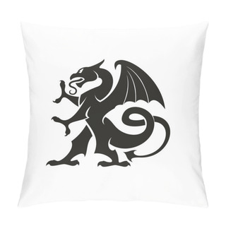 Personality  Dragon Gryphon Isolated Heraldry Beast Animal Pillow Covers