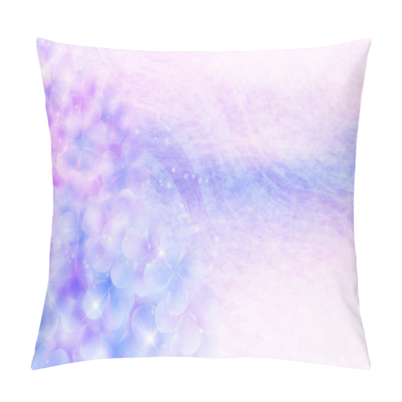 Personality  Hydrangea Rainy Season Summer Background Pillow Covers