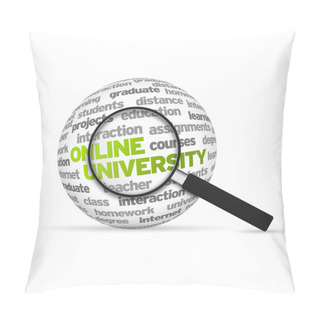 Personality  Online University Pillow Covers