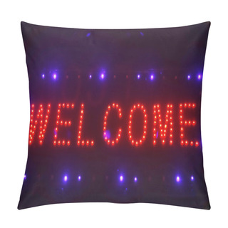 Personality  Welcome Sign Board Pillow Covers