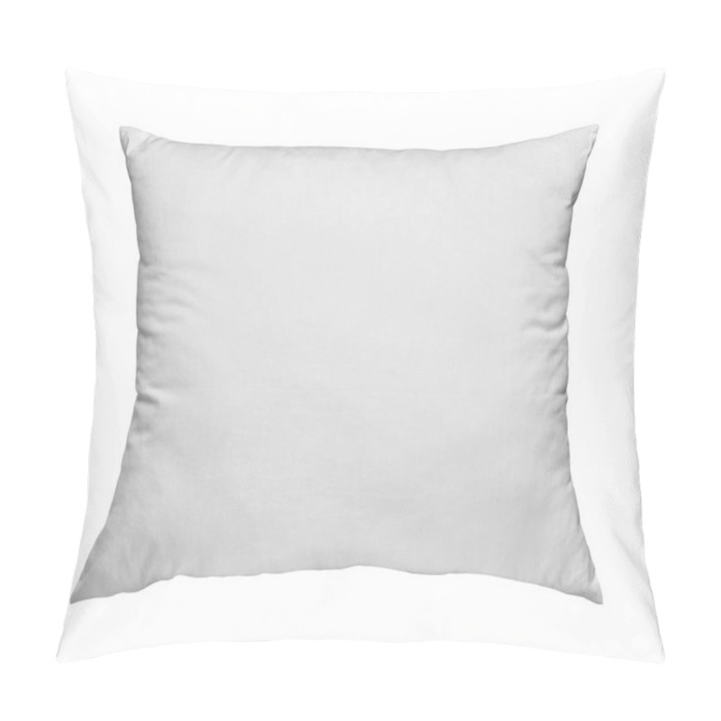 Personality  Close Up Of  A White Pillow On White Background Pillow Covers